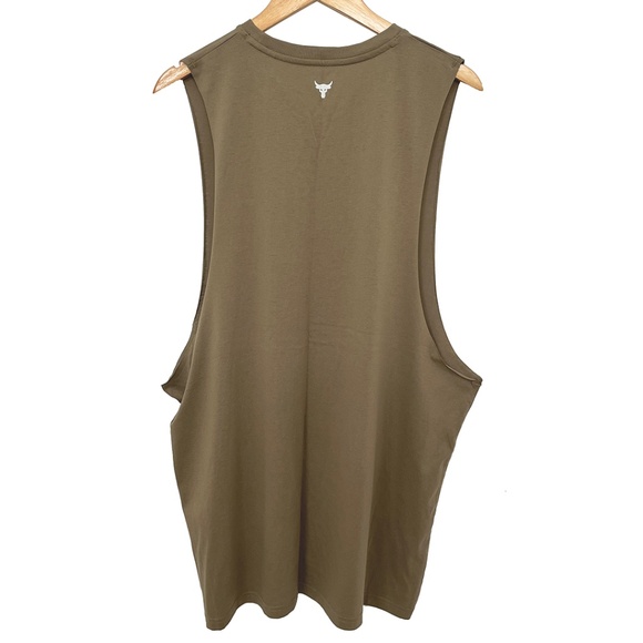 NWT Under Armour Project Rock Men’s Sleeveless Shirt XXL - Picture 2 of 13